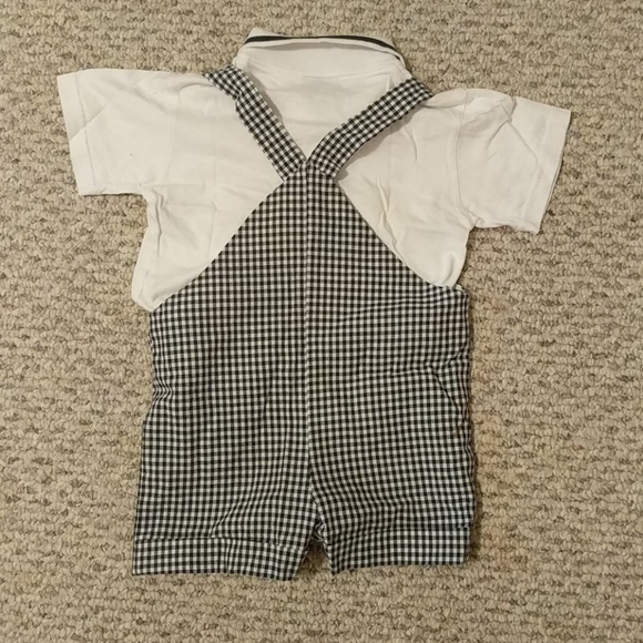 🎉Host Pick🎉 Toddler sailor bear overall shorts & polo shirt - Picture 6 of 8